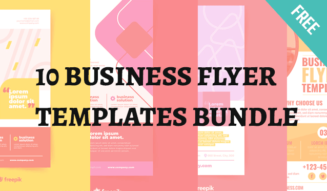 10 Business Flyer Templates Bundle